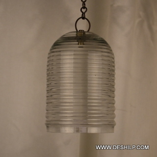 Gray Colored Cutting Glass Antique Wall Hanging - Design: Modern Art