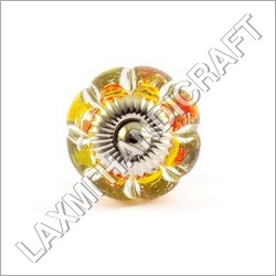 Available In Multicolor Colorful Glass Cabinet Knob