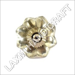 Available In Multicolor Flower Glass Cabinet Knob
