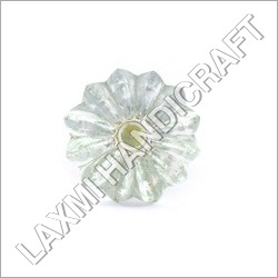 Flower Shape Glass Cabinet Knob