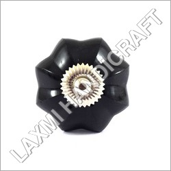 Available In Multicolor Black Melon Glass Door Knob