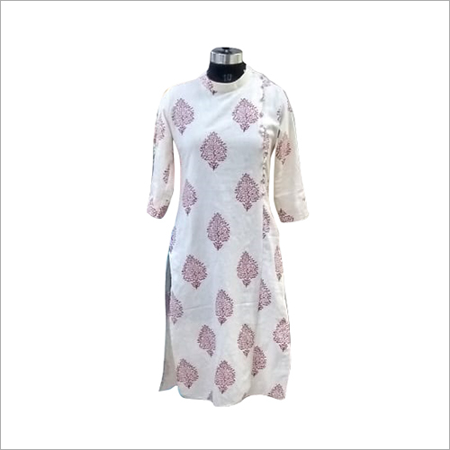 Ladies Block Print Kurti
