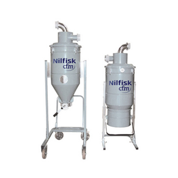 Nilfisk Hopper Separator - Mild Steel, 560 mm or 780 mm Diameter, 15 to 46 Gallon Capacity | Automatic Operation, Self-Cleaning Cartridge Filtration, Cyclonic Filtration Options