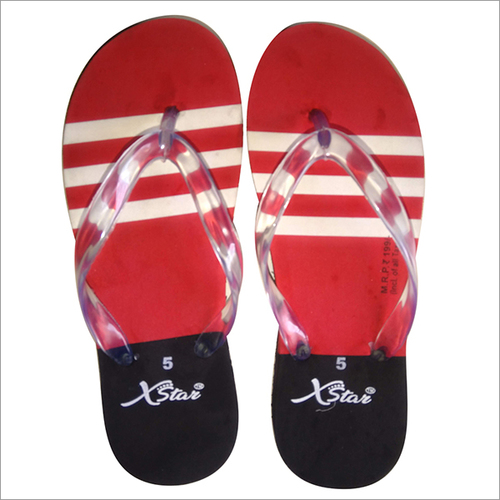 Red Hawaii Ladies Slipper