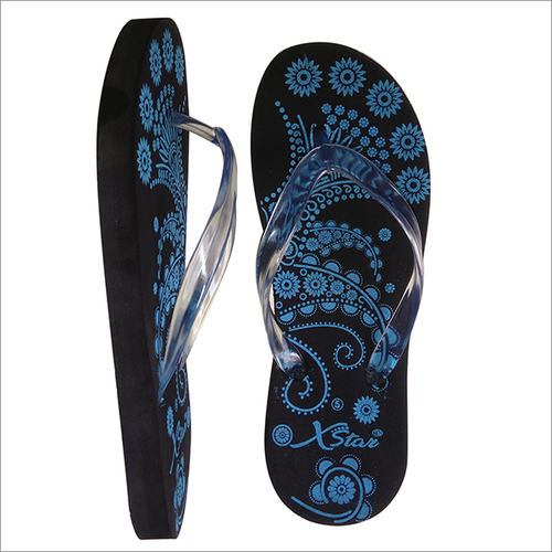 Black Hawaii Ladies Slipper