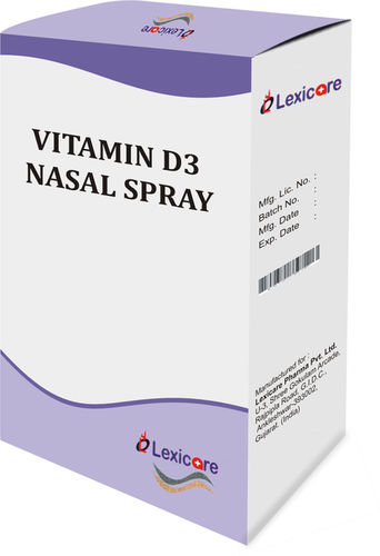 Vitamin D3 Nasal Spray Age Group: Adult