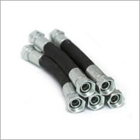 High Pressure Hydraulic Hose - Stainless Steel, Custom Lengths in Millimeters | High Dimensional Stability, Suitable for Hot Lubricating Fluids, Rust Resistant