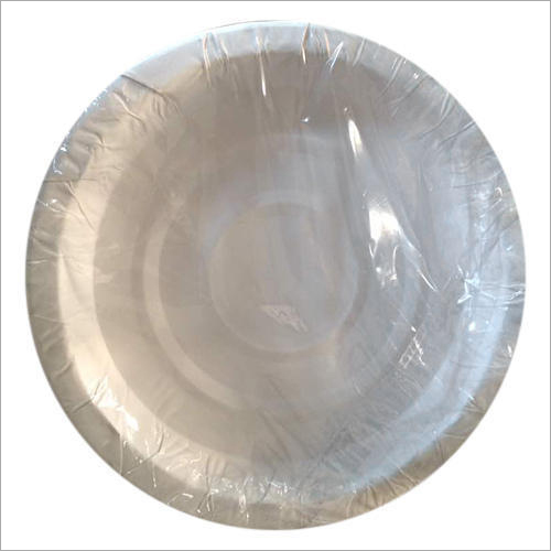 Party Disposable Plate - Paper Material, 6 Inch Size, White Color | Perfect for Events and Gatherings, Eco-Friendly and Convenient
