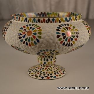 Mosaic Handmade Glass Bowl