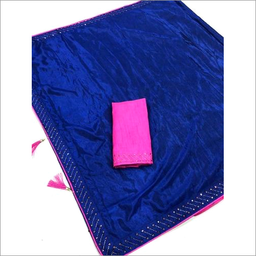 Pure Sana Silk Saree With Handwork On Boarder