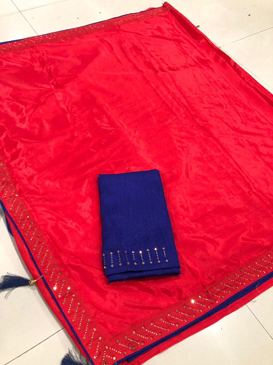 Pure Sana Silk Saree With Handwork On Boarder