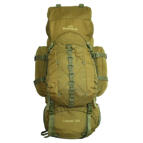 Tripole Colonel S85 Ltr Rucksack (Olive Green By ADVENTURE GEARS