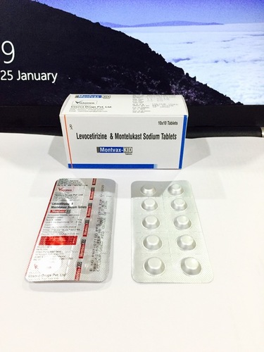 Montelukast Sodium Levocetirizine Tablets General Medicines