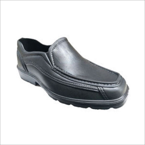 Black Leather Waterproof Shoes