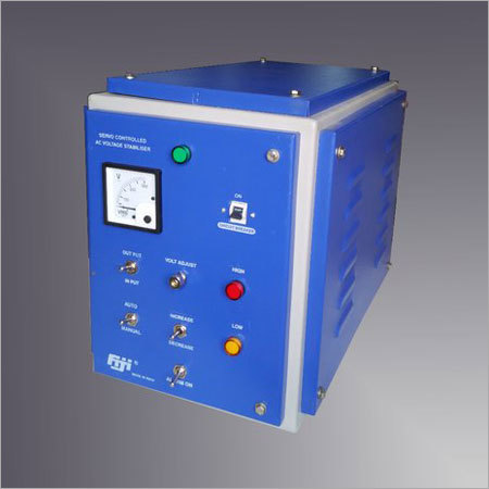 Single Phase Servo Controlled Voltages Stabilizer