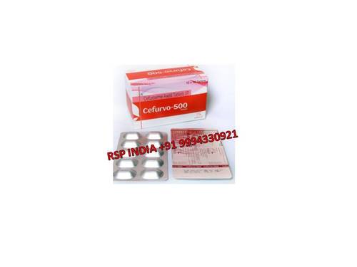 Cefurvo 500mg Tablets - Moisture Proof Packaging, Antibiotic Formulation for Adults, 89% Purity
