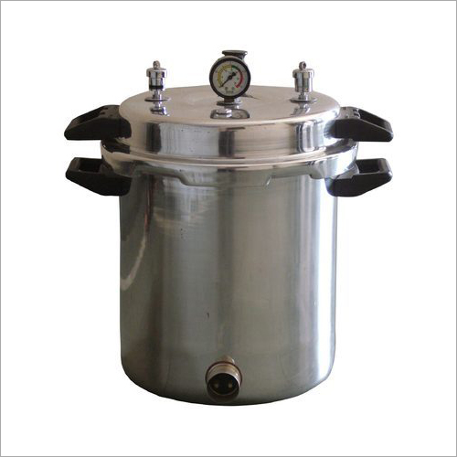 Dolphin Stainless Steel Portable Autoclave By DOLPHIN PHARMACY INSTRUMENTS PVT. LTD.