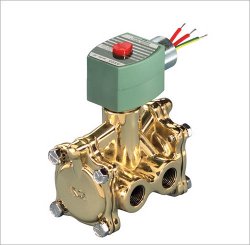 Green 3 Way Solenoid Valve