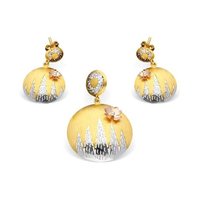 Italian Gold Pendant Set