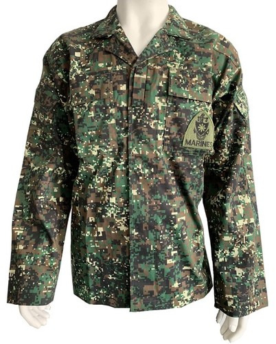 Philippines Army Marine Digital Camouflage Military Uniform
