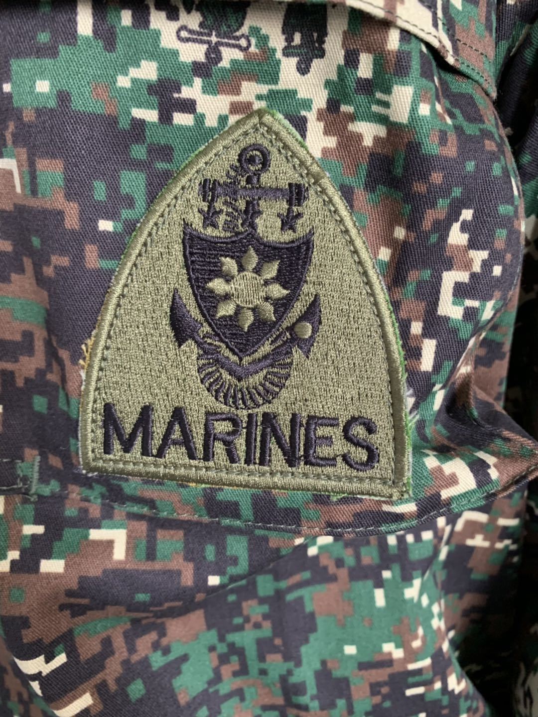 Philippines Army Marine Digital Camouflage Military Uniform