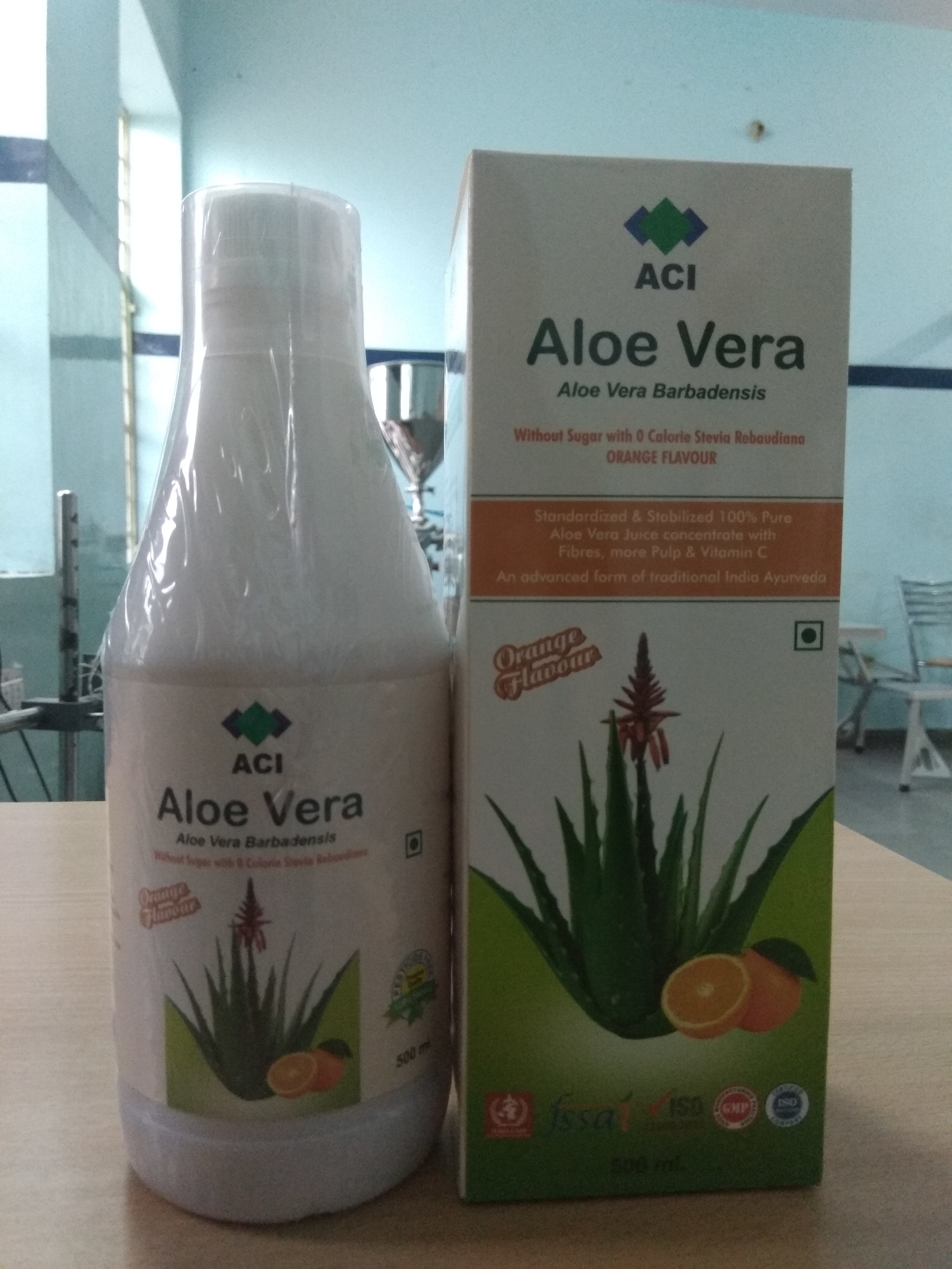 Aloe Vera Juice With Orange