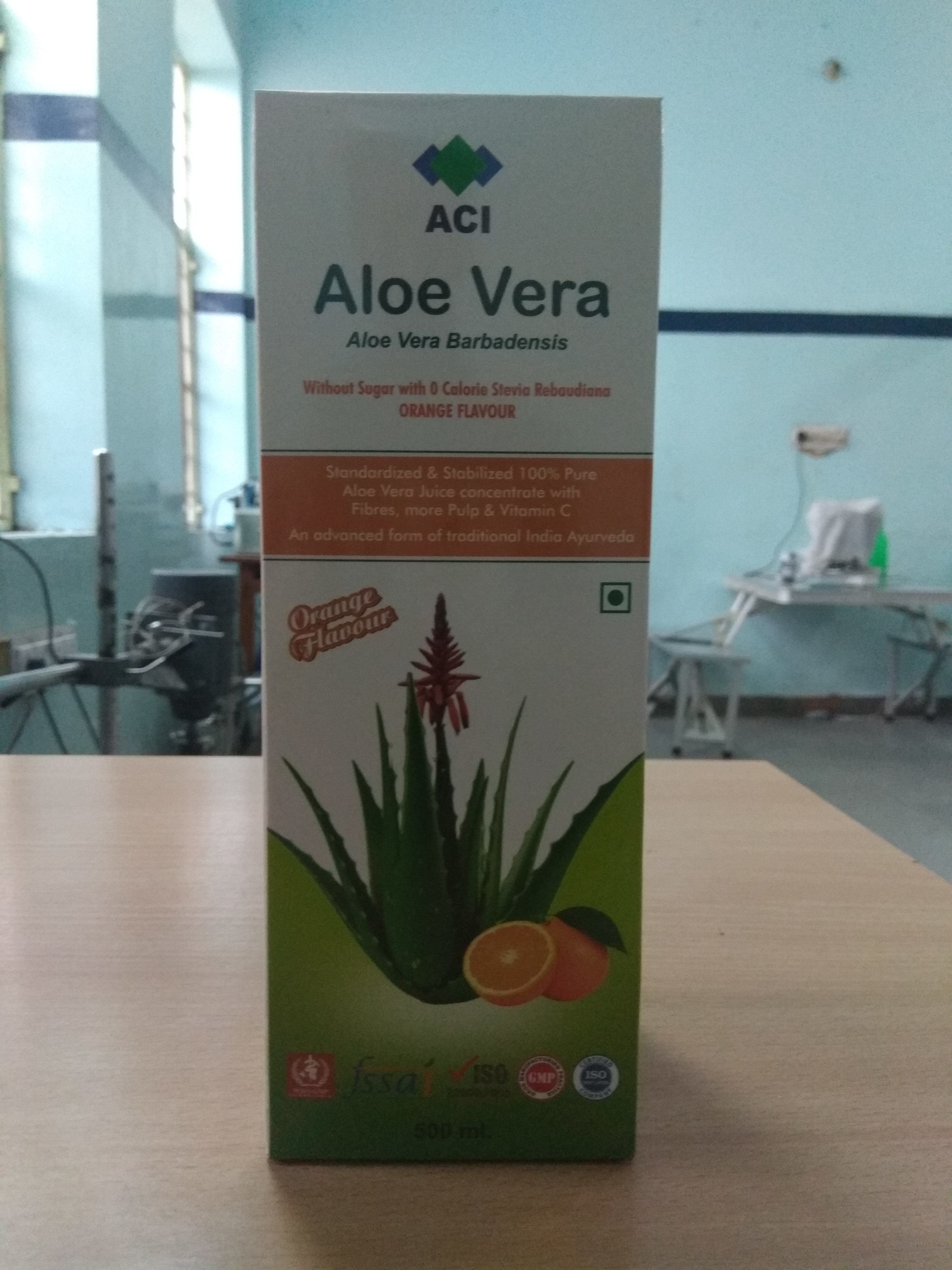 Aloe Vera Juice With Orange