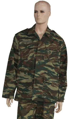 Greece Army Anti IRR Military Camouflage BDU Uniform