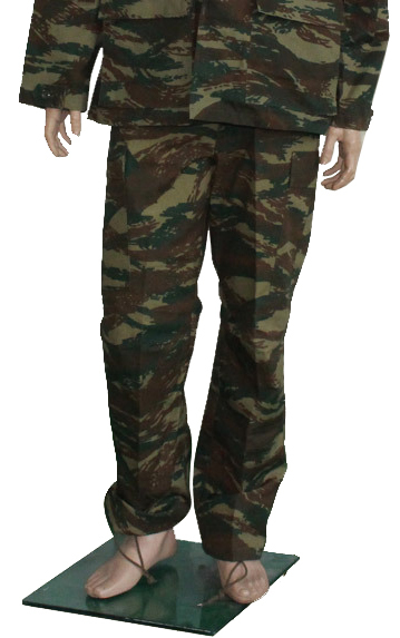 Greece Army Anti IRR Military Camouflage BDU Uniform