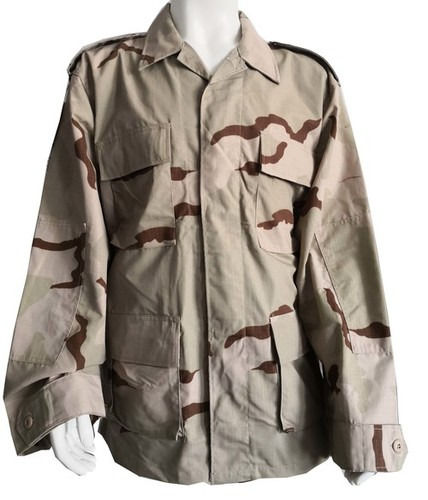 Military Desert Camouflage Battle Dress Uniform - Material: Polyester