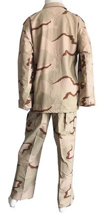 Military Desert Camouflage Battle Dress Uniform