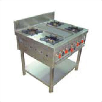 Commercial 4 Burner Gas Range