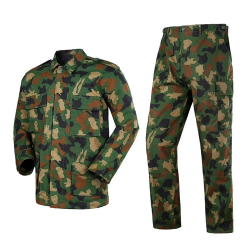 Nigeria Army Camouflage Battle Dress Military BDU Uniform