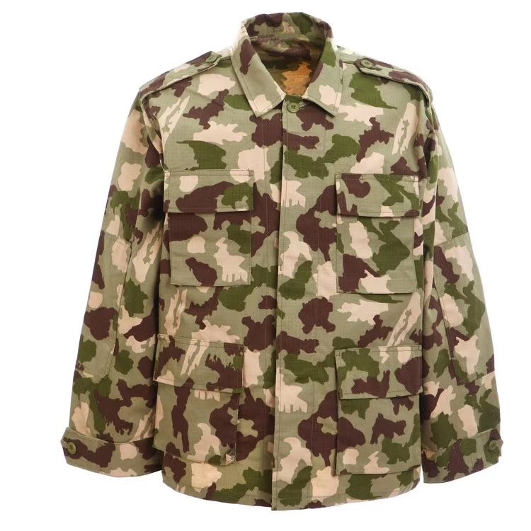 Nigeria Army Camouflage Battle Dress Military BDU Uniform