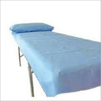 Blue Non Woven Bed Sheet