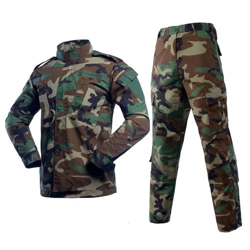 Military Woodland Camouflage ACU Uniform