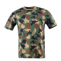 Army T-shirt - 100% Cotton, Unisex Sizes From Xs To Xxxl, Digital Camouflage And Plain Colors, Short Sleeve Durability For Outdoor Activities And Everyday Wear