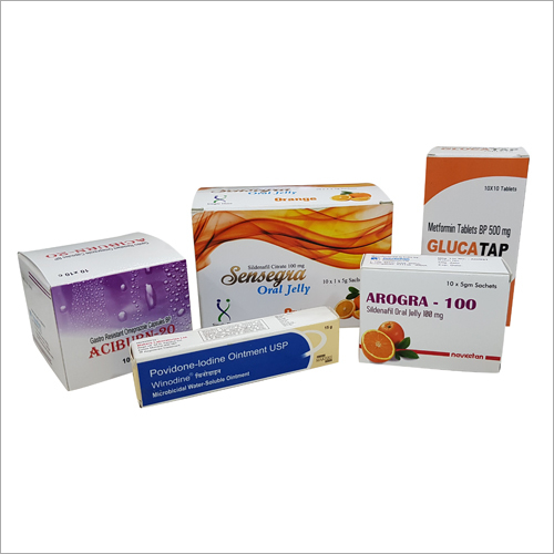 Pharma Tablets Packaging Box