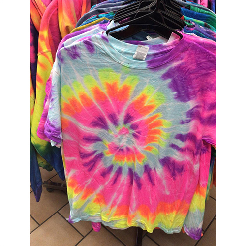 rainbow bullseye tie dye