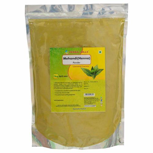 ayurvedic Mehandi Powder 1kg for Healthy Hair