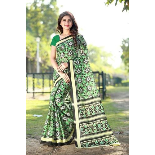 Printed Handloom Pure Cotton Saree
