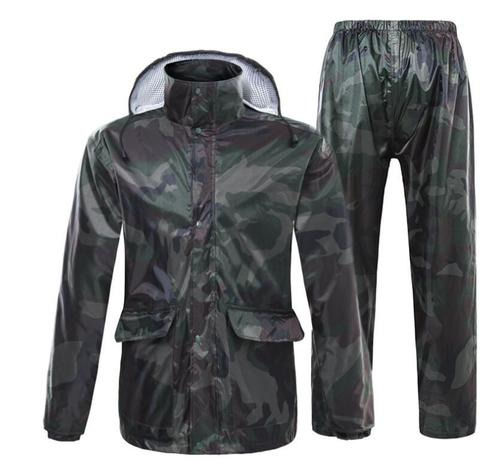 Military Polyester Oxford Nylon Raincoat