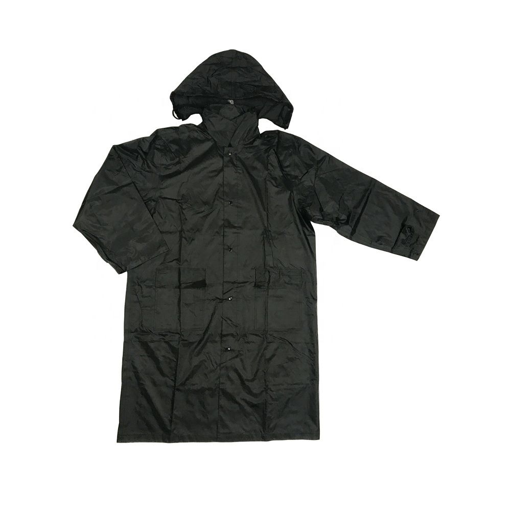 Military Polyester Oxford Nylon Raincoat