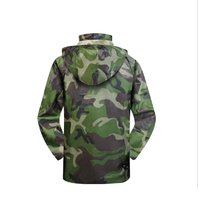 Military Polyester Oxford Nylon Raincoat
