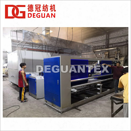 Tubular Heat Setting Machine - Stainless Steel Roller, 5700x4900x3000mm, 65000kg | Automatic Operation, 3-20m/min Speed, Dual Driving Control Mode, Designed for Tubular Chemical Fiber