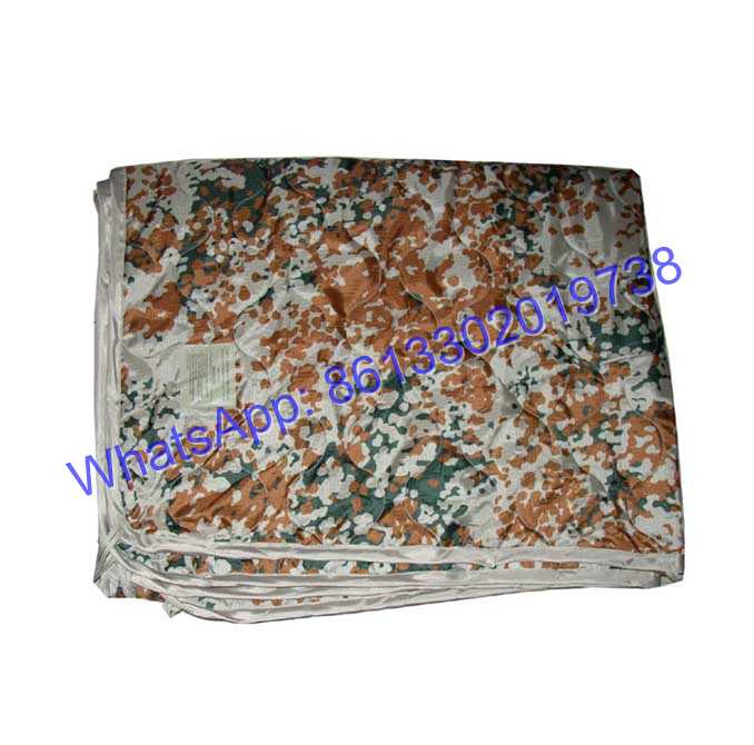 Wool Military Camouflage Poly Oxford Nylon Poncho Liner