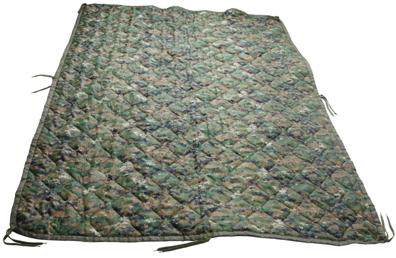 Military Camouflage Poly Oxford Nylon Poncho Liner