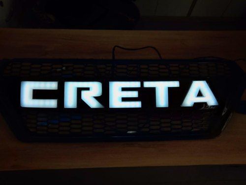 New Creta Car Grill With Light