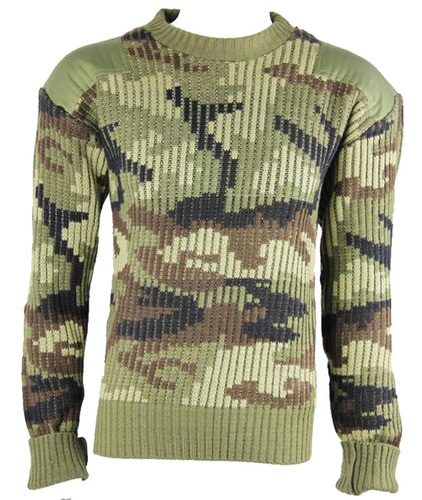 camouflage sweater