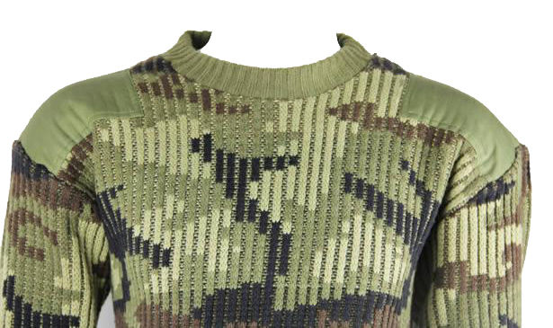 Military Woodland Camouflage Pullover